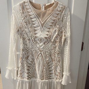 Boho White Dress